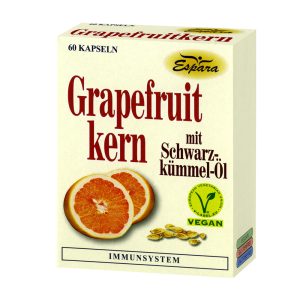 Grapefruit Kern und Schwarzkümmel Kapseln 60 Stk.