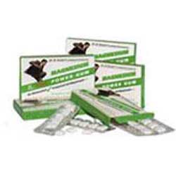 Dr. Grubers Power Magnesium Gum Kaugummi