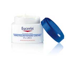 Eucerin UREA REPAIR hautglättende Creme mit 5% Urea für sehr trockene Haut