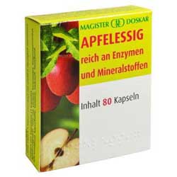 Mag. Doskar Apfelessig Kapseln 80 Stk.