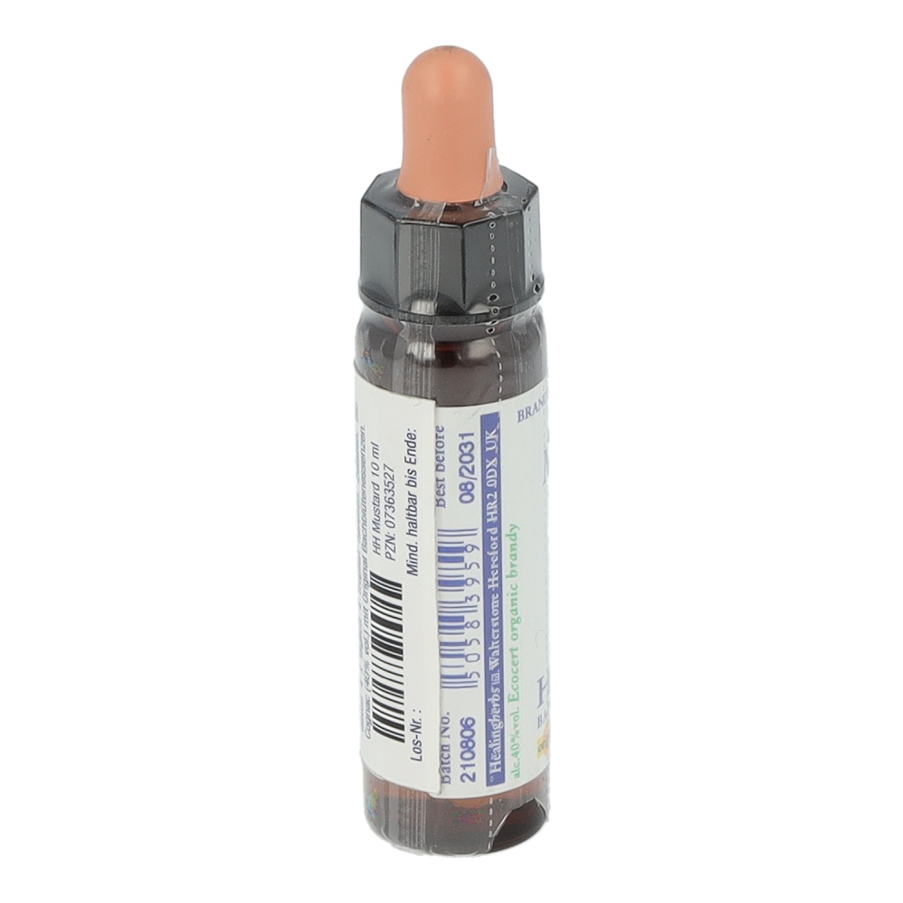 Healing Herbs Bachblüten Mustard Tropfen 10 ml