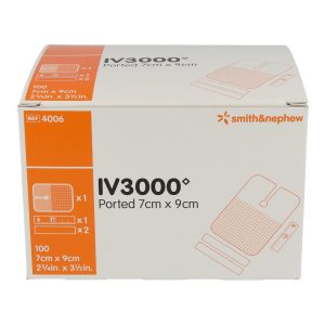 Kanülenfixierung IV 3000 Folie 100 Stk. 7 x 9 cm