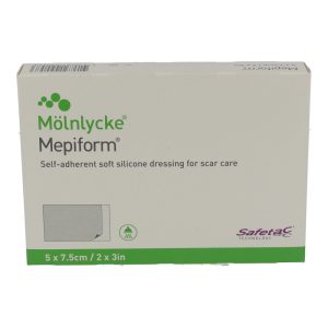 Mepiform Silikonverband 5 Stk. 5 x 7,5 cm