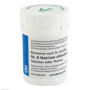 Adler Pharma Schüßler Tabletten Nr. 8 Natrium Chloratum D 6 100 g
