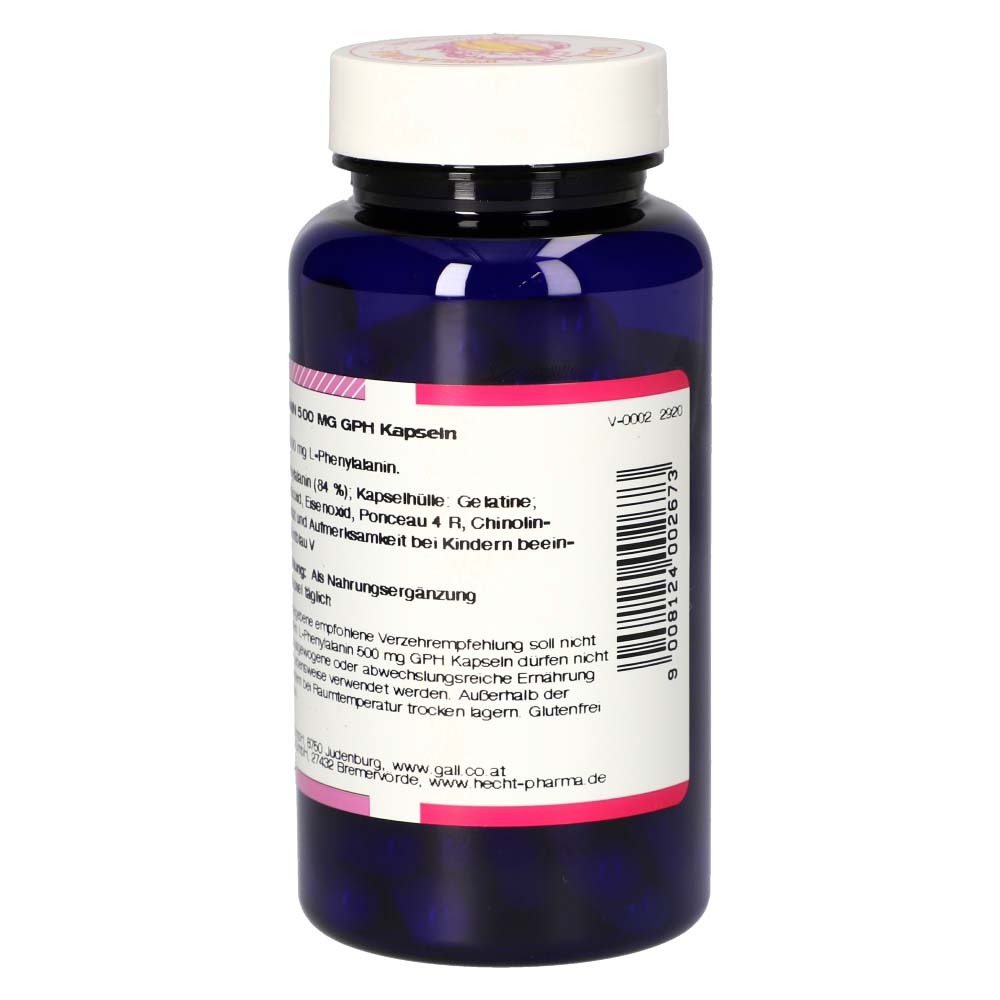 Gall Pharma L-Phenylalanin 500 mg Kapseln 90 Stk.