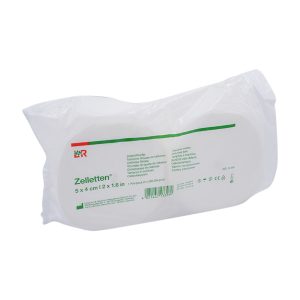 Zellstoff Tupfer Zellett 2 Rollen  4 x 5 cm 1000 Stk.