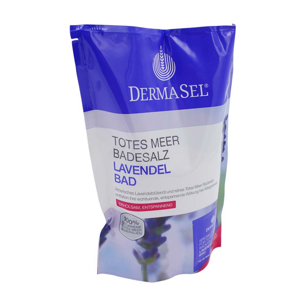 Dermasel med Totes Meer Badesalz Lavendel 400 g