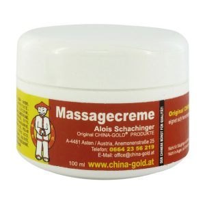 Massagecreme China Gold 100 ml