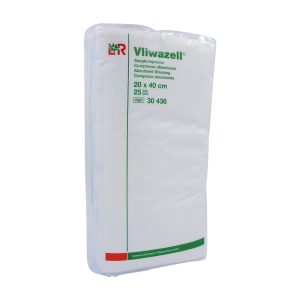 Vliwazell Saugkompresse unsteril 25 Stk. 20 x 40 cm