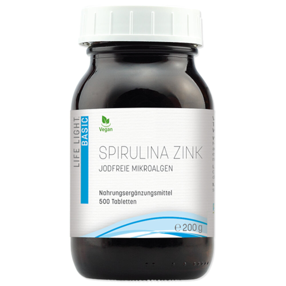 Life Light Spirulina Zink Tabletten 500 Stk.