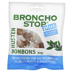 Bronchostop Plus Hustenbonbons 60 g