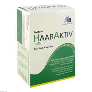 Avitale Haar Aktiv Plus Vegi Kapseln 120 Stk.