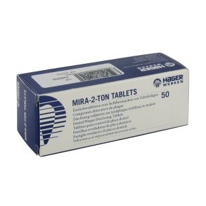 Hager Werken Mira-2-Ton Plaquetest Einfärbetabletten 6 Stk.