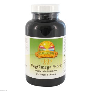 Algavital Veg. Omega 3-6-9 Kapseln Seetang 100 Stk.