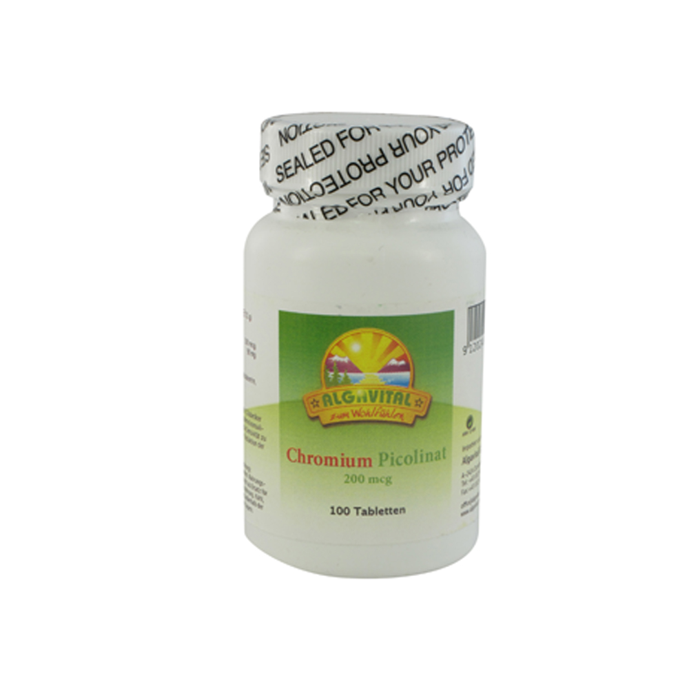 Algavital Chrom Picolinat Tabletten 100 Stk.