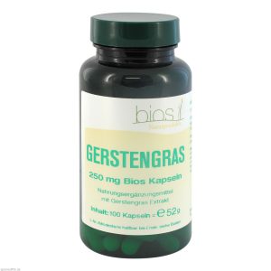 Bios Gerstengras Kapseln 250 mg