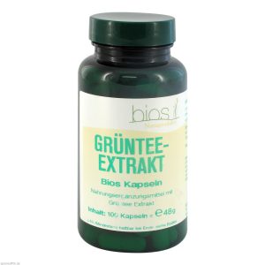 Bios Grüner Tee Extrakt Kapseln