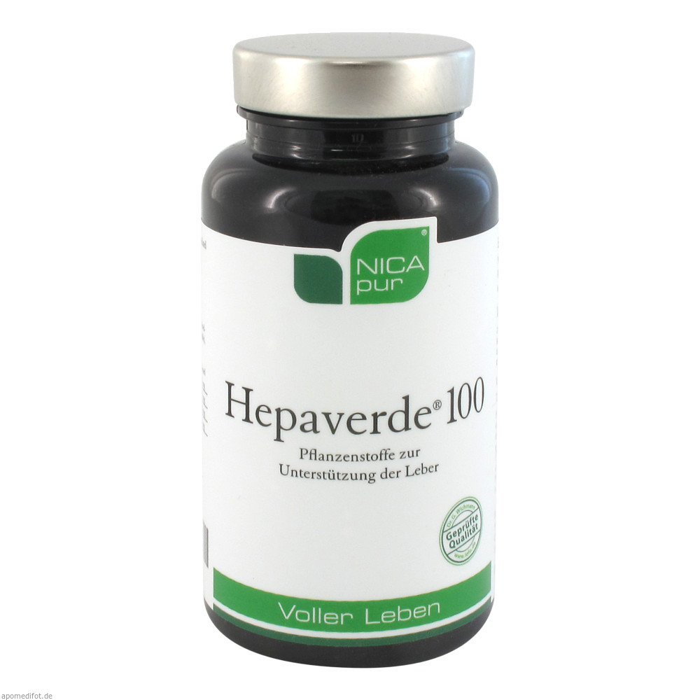 Nicapur Hepaverde 100 Kapseln 60 Stk.
