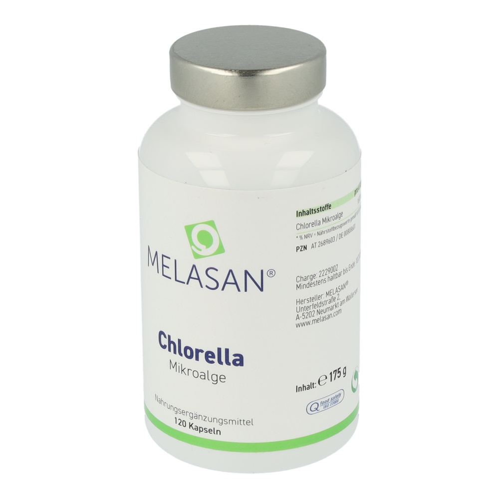 Melasan Chlorella Kapseln 120 Stk.