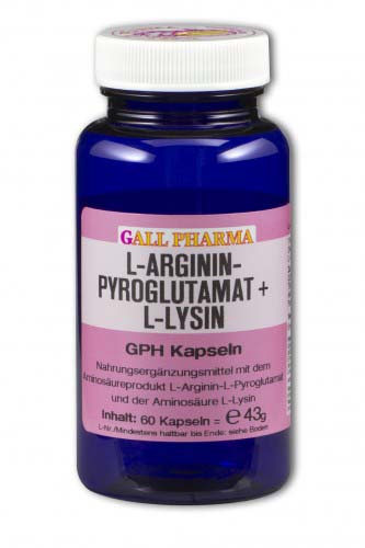 L – Argininpyroglutamat + L – Lysin Kapseln