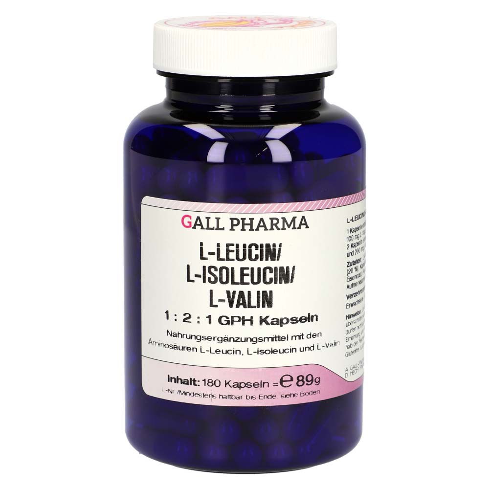 Gall Pharma L-Leucin/L-Isoleucin/L-Valin 1:2:1 Kapseln 180 Stk.