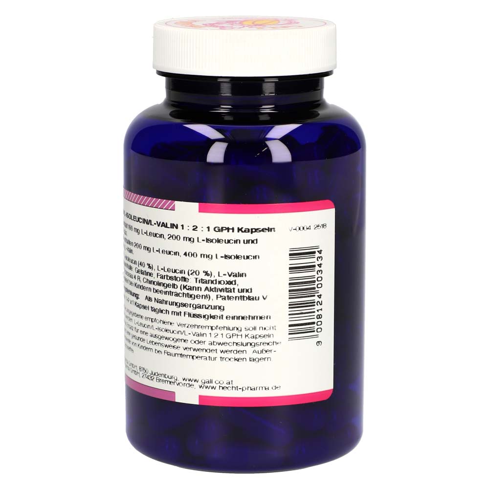 Gall Pharma L-Leucin/L-Isoleucin/L-Valin 1:2:1 Kapseln 180 Stk.
