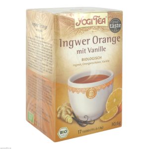 Yogi Tee Ingwer Orange Vanille