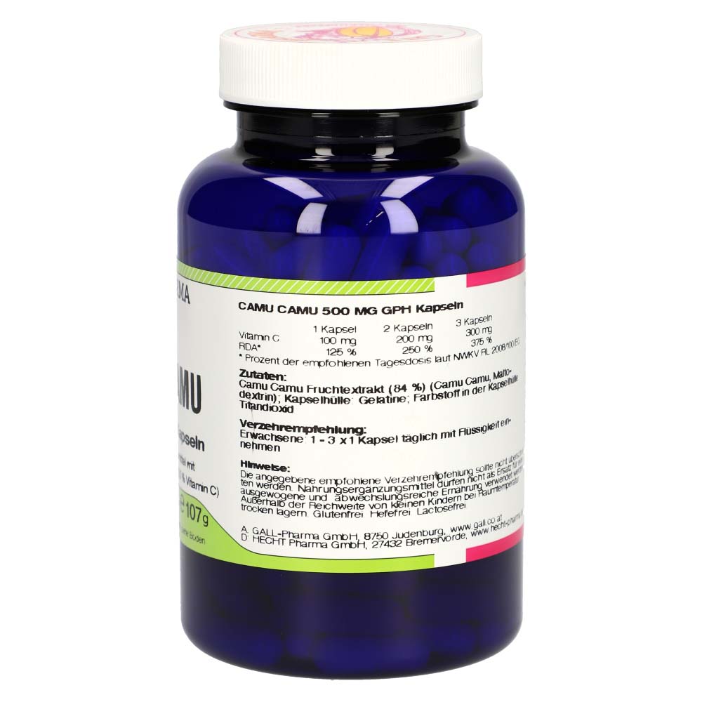 Gall Pharma Camu Camu 500 mg Kapseln 180 Stk.