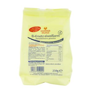 Hammermühle Ei Ersatz eiweißarm glutenfrei 250 g