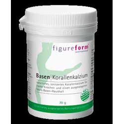 Figureform Basen Korallenkalzium Pulver 70 g