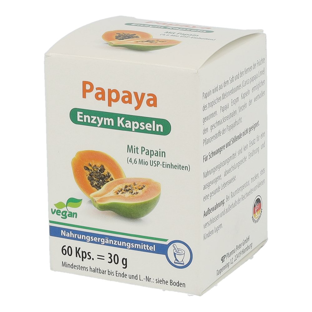 Papaya Enzym Kapseln 60 Stk.