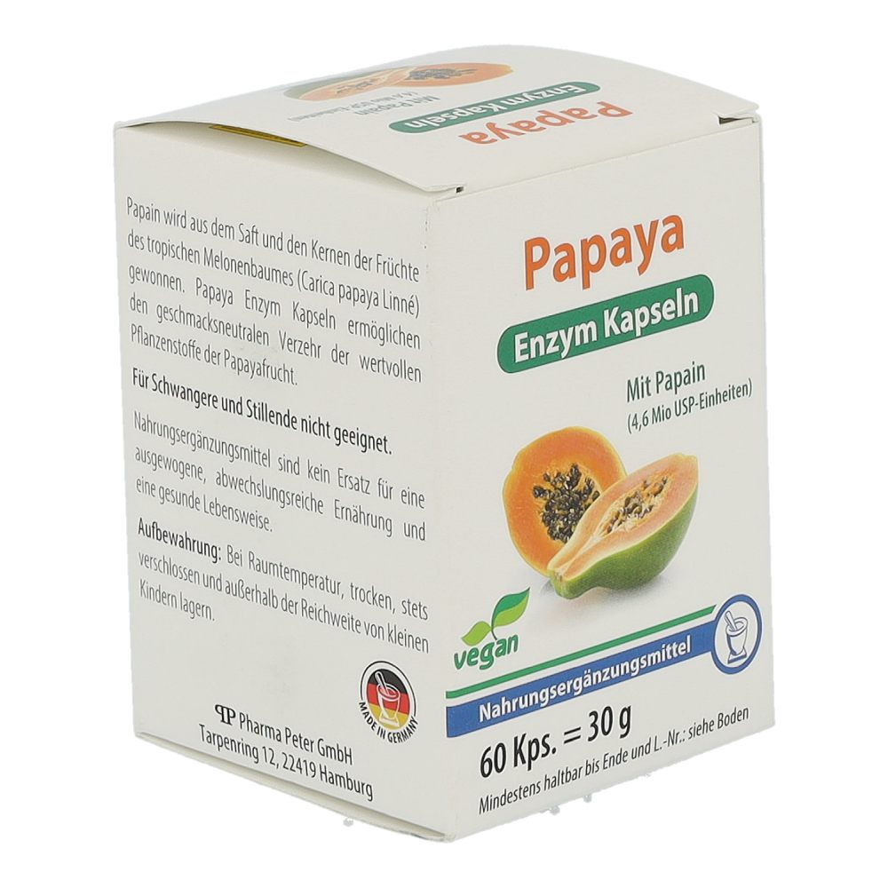 Papaya Enzym Kapseln 60 Stk.