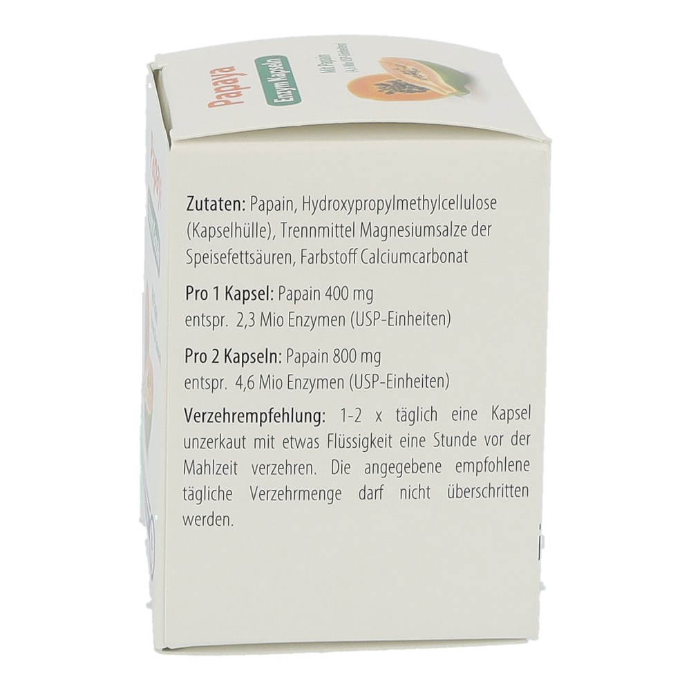 Papaya Enzym Kapseln 60 Stk.