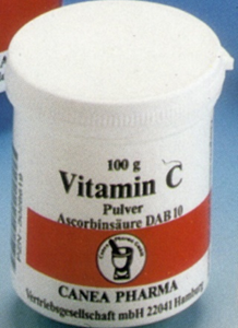 Canea Vitamin C Pulver Dose 100 g