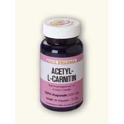 Acetyl – L – Carnitin 500mg Kapseln
