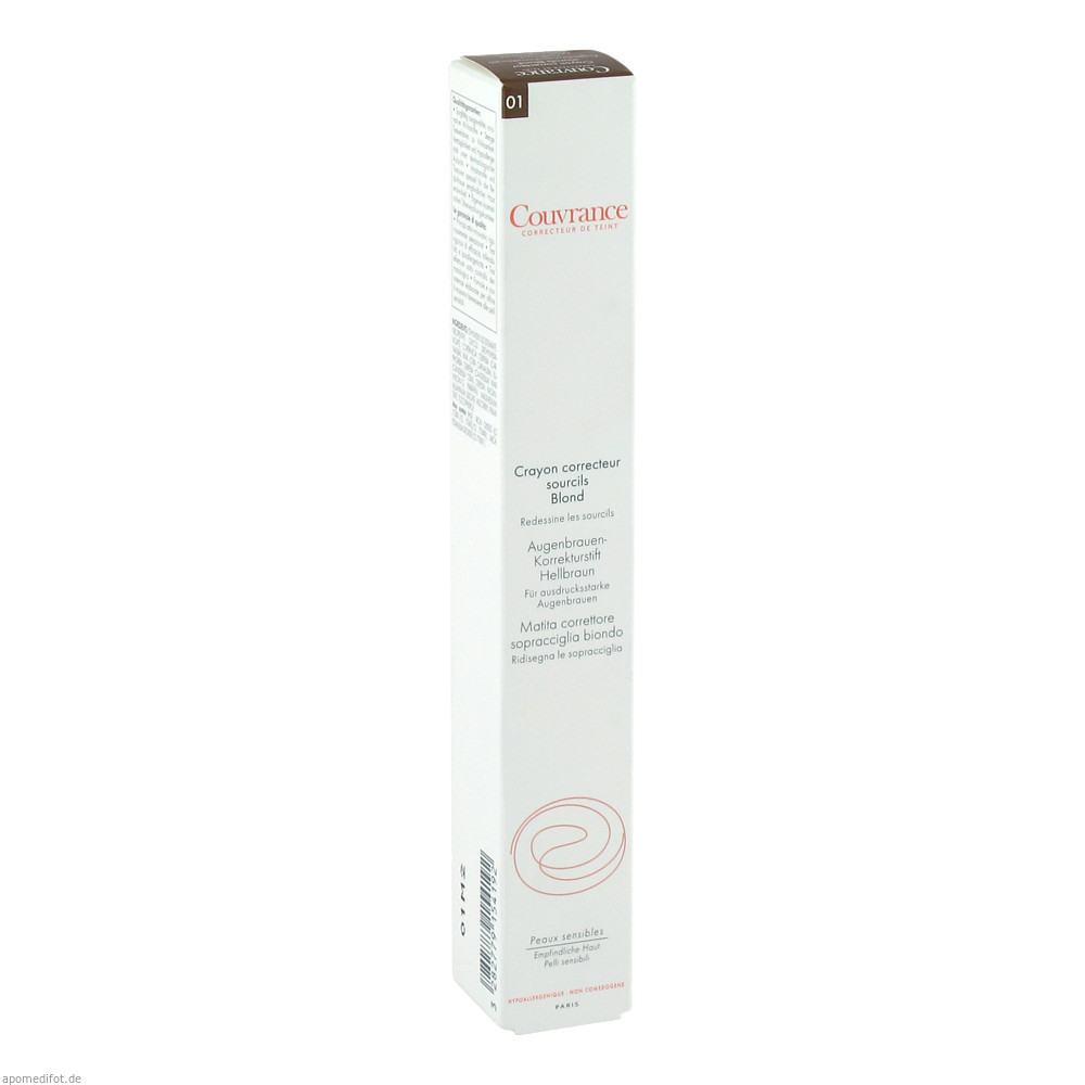 Avène – Couvrance Augenbrauen-Korrekturstift Hellbraun