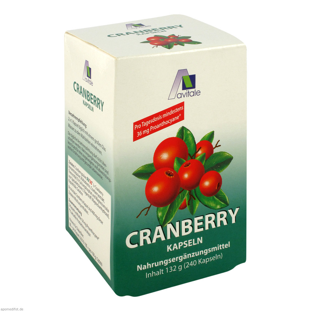 Avitale Cranberry Kapseln 100 Stk.