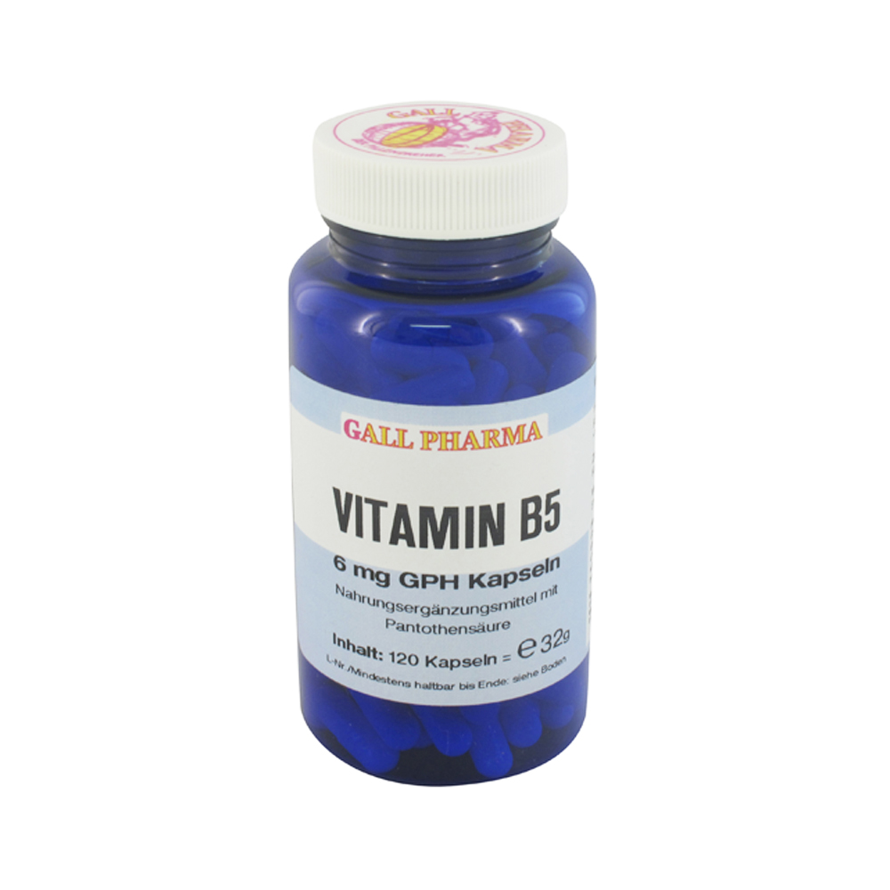Vitamin B5 Kapseln 6mg