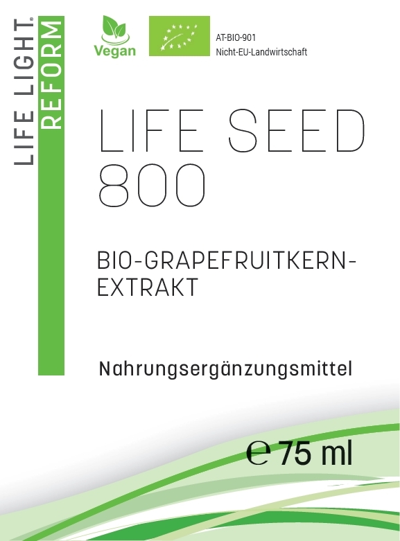 Grapefruit Bio Extrakt Life Seed 800 75 ml