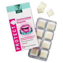 Baders Protect Zahnpflege-Kaugummi 16 Stk. Salbei