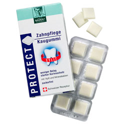 Baders Protect Zahnpflege-Kaugummi 16 Stk. Xylit