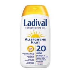 Ladival Allergische Haut Sonnenschutz Gel 200 ml LSF 20