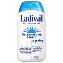 Ladival Aprés Pflege Gel Allergische Haut 200 ml