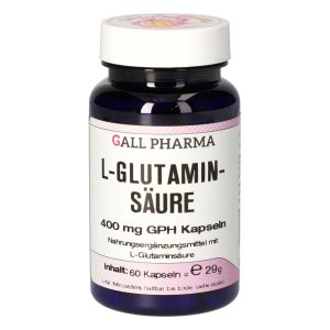 Gall Pharma L-Glutaminsäure 400mg Kapseln 60 Stk.