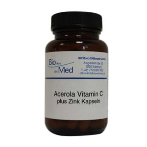 Bioflora LAB Acerola Vitamin C Kapseln 60 Stk.