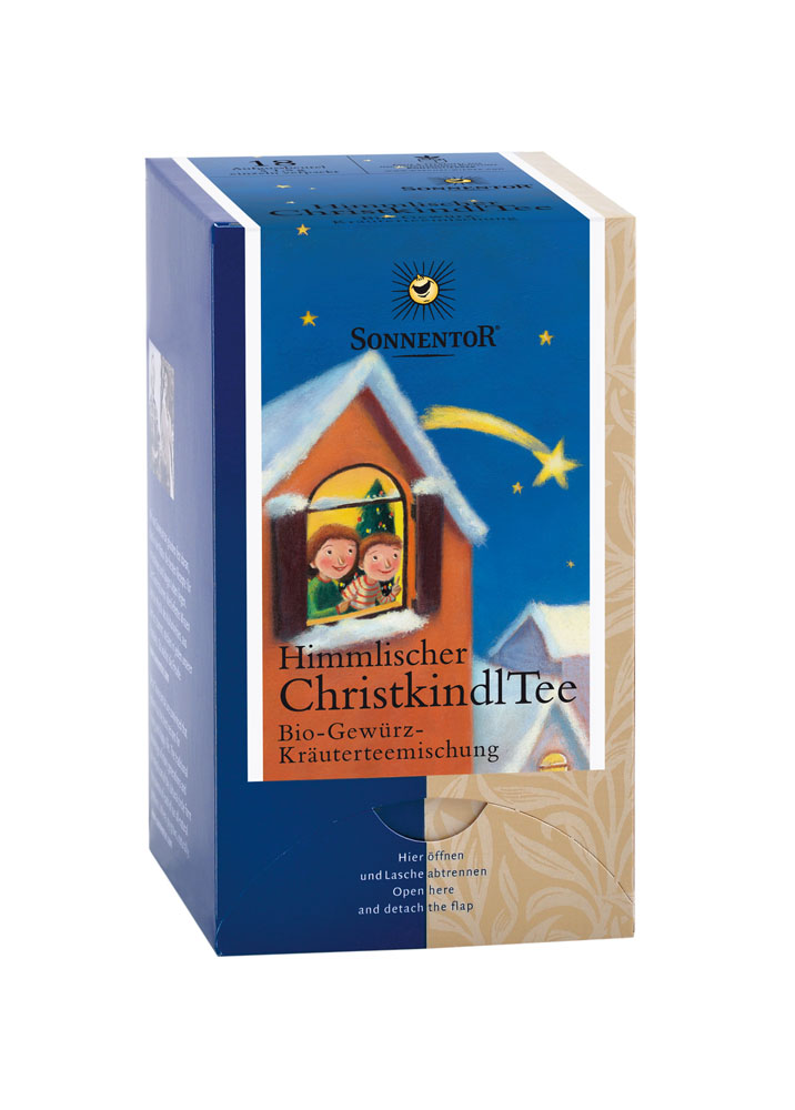 Sonnentor Himmlischer Christkindl-Tee bio, Doppelkammerbeutel