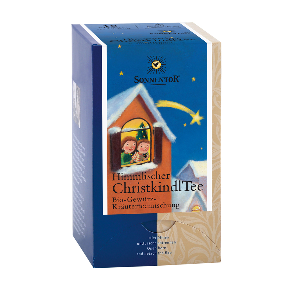 Sonnentor Himmlischer Christkindl-Tee bio, Doppelkammerbeutel