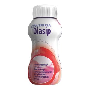 Diasip 200ml Vitalflasche Erdbeer 24 Stk.