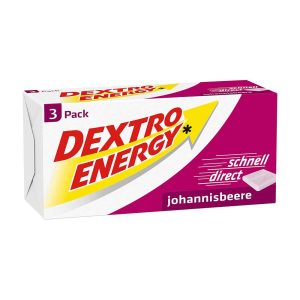 Dextro Energy 3er Würfel 138 g Johannesbeere
