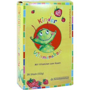 Kinder Vitaminchen Kautabletten Erdbeer 28 Stk.